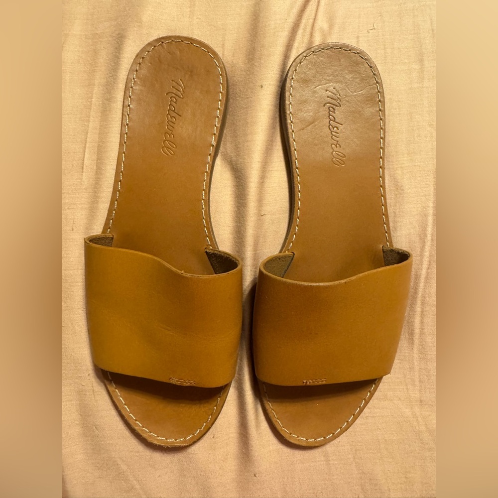 Madewell Women's Brown Slide Sandals